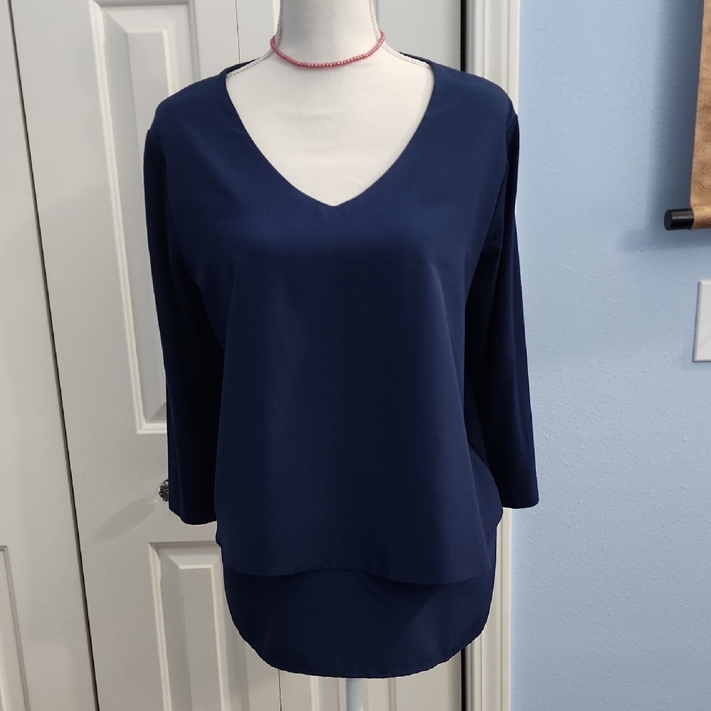 DG2 Multi Media Easy Top Women's Blouse